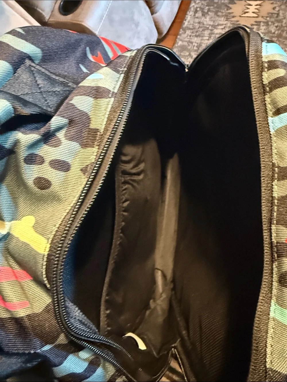 Cookies Camouflage Pattern Men's Backpack - Smell Proof